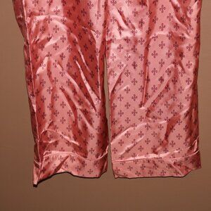 OVO Silk Pajama Pant - Pink - Sz L 100% Silk